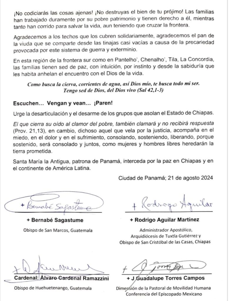 GRAVES PROBLEMAS ELECTORALES EN CHIAPAS POR LA VIOLENCIA DESCONTROLADA EN FRONTERA COMALAPA 2